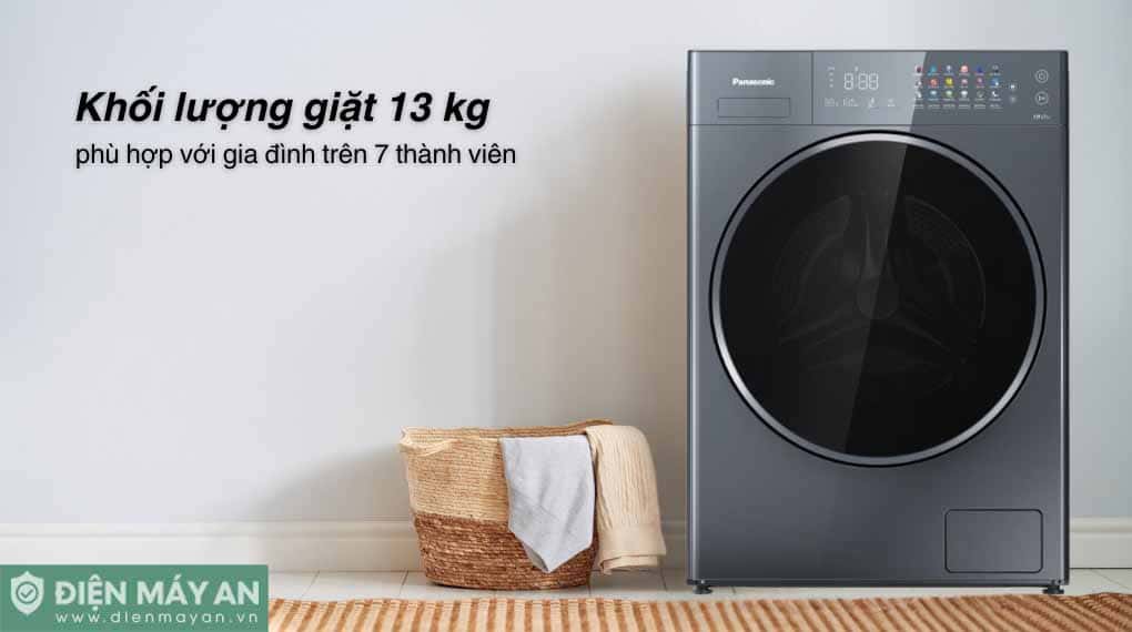 Máy giặt Panasonic Inverter 13 kg NA-26CVX1AVT